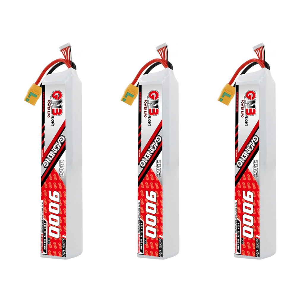 GAONENG GNB 6S 22.2V 9000mAh 110C RC LiPo Battery XT90S Anti Spark