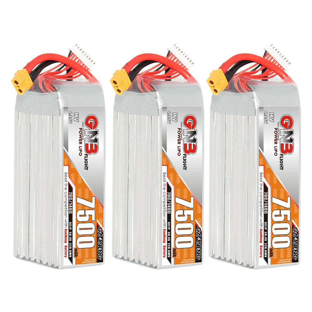 GAONENG GNB HV 8S 30.4V 7500mAh 70C LiPo Battery XT60