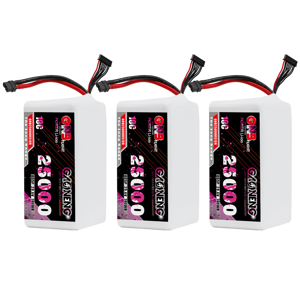 GAONENG GNB 8S 29.6V 25000mah 10C XT60 Li-ion Battery 