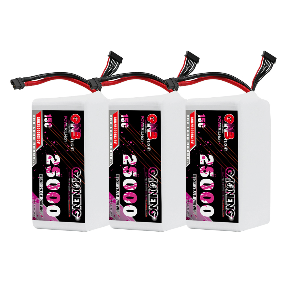 GAONENG GNB 8S5P 29.6V 25000mAh 15C XT60 Li-ion Battery 