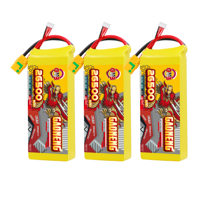 GAONENG GNB 26500mah 4S 14.8V 5C XT90S Semi Solid State Li-ion Battery 350WH/kg