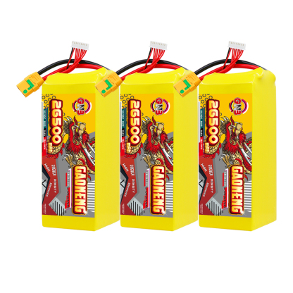 GAONENG GNB 26500mah 8S 29.6V 5C XT90S Semi Solid State Li-ion Battery 350WH/kg
