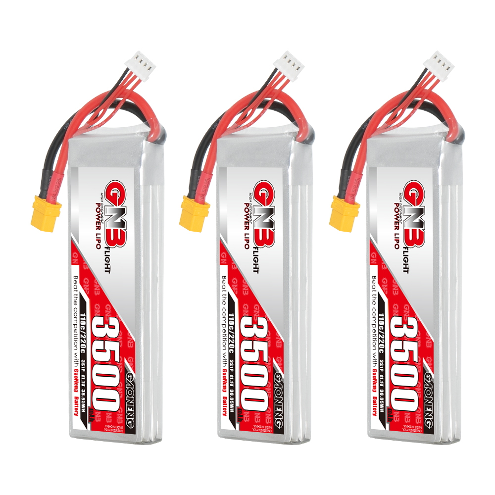 GAONENG GNB 3S 11.1V 3500mAh 110C LiPo Battery XT60