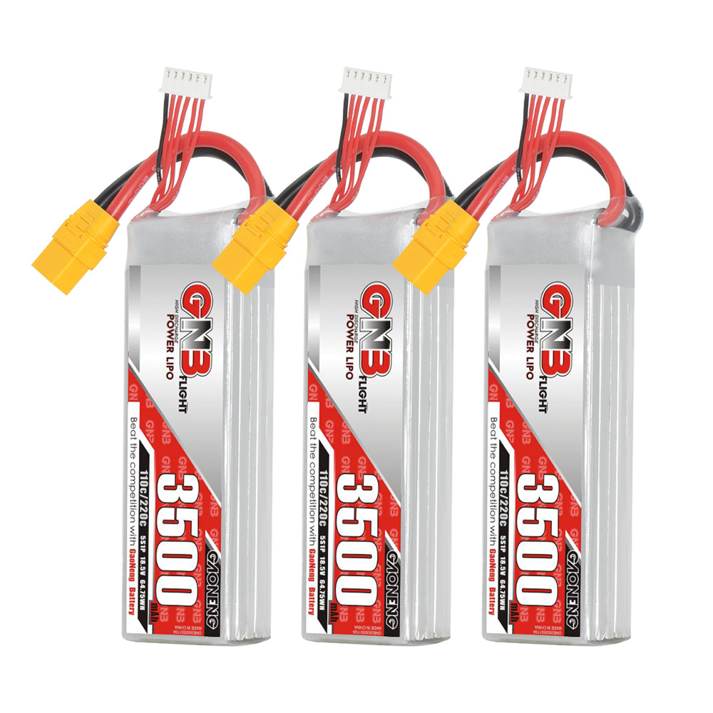 GAONENG GNB 5S 18.5V 3500mAh 110C LiPo Battery XT90