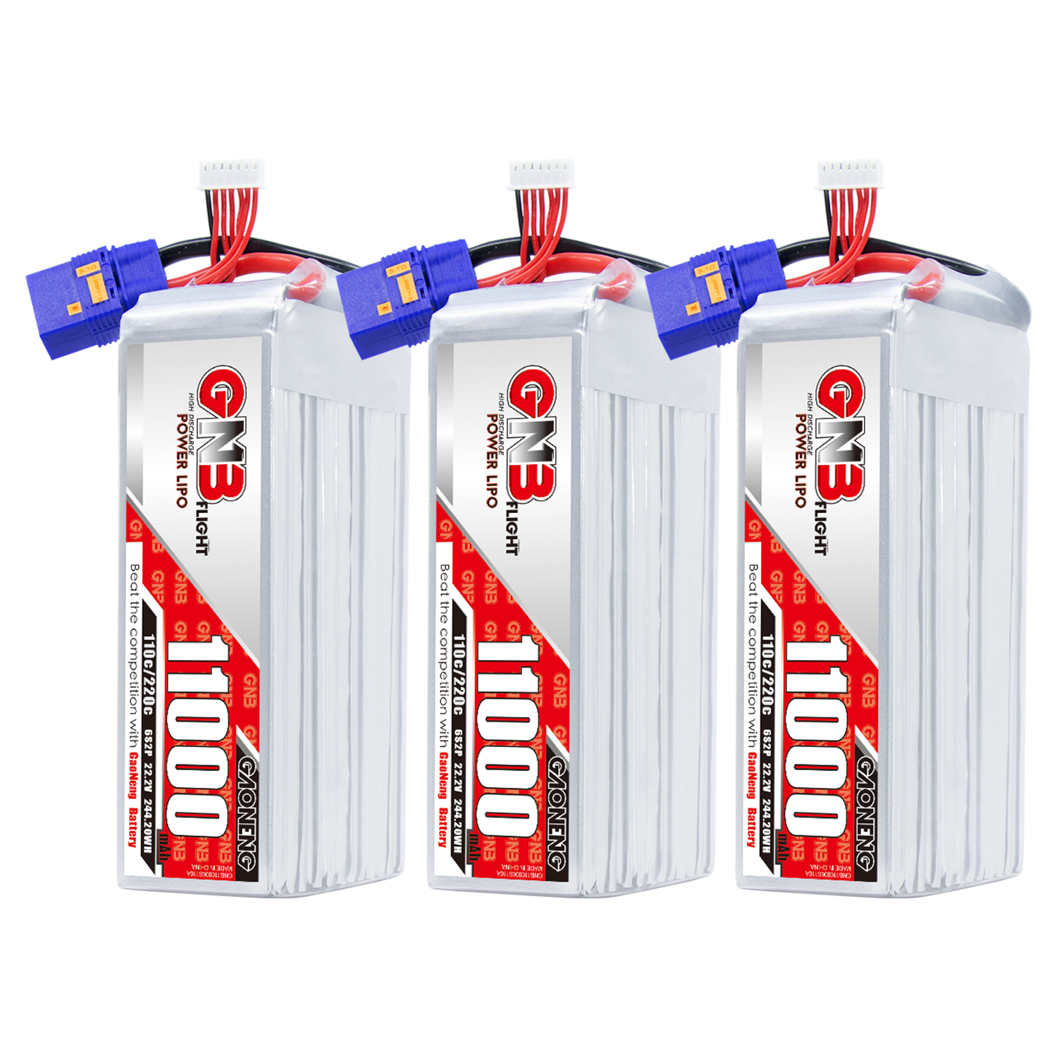GAONENG GNB 6S 22.2V 11000mAh 11AH 110C RC LiPo Battery QS8 Raminator 5T DBXLE