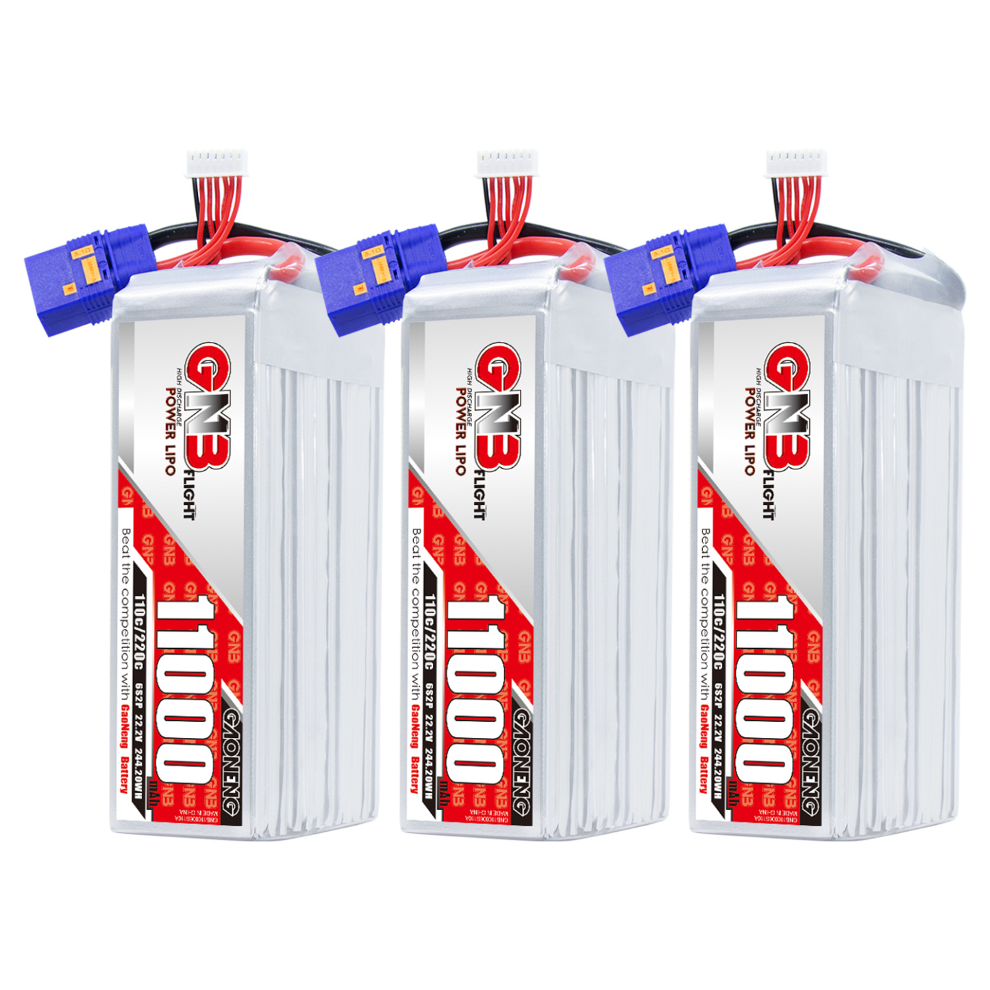 GAONENG GNB 6S 22.2V 11000mAh 11AH 110C RC LiPo Battery QS8 Raminator 5T DBXLE