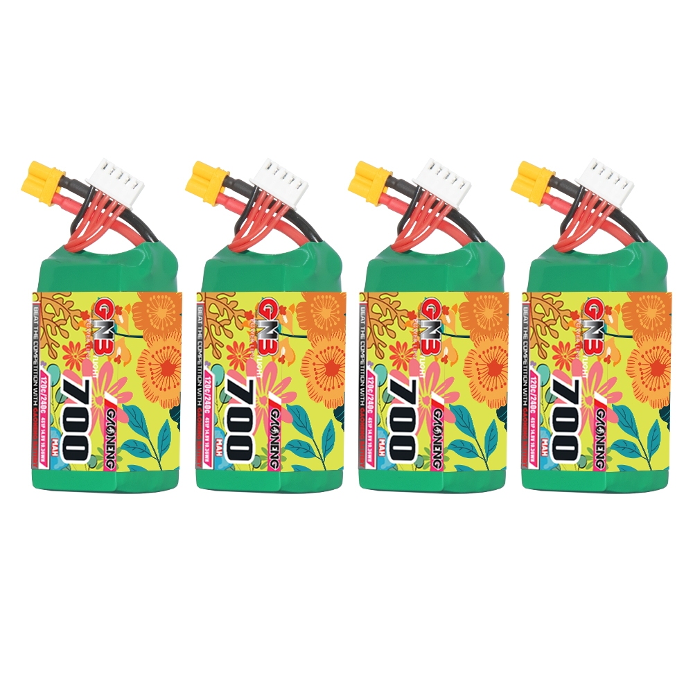 GAONENG GNB 4S 14.8V 700mAh 120C XT30 LiPo Battery