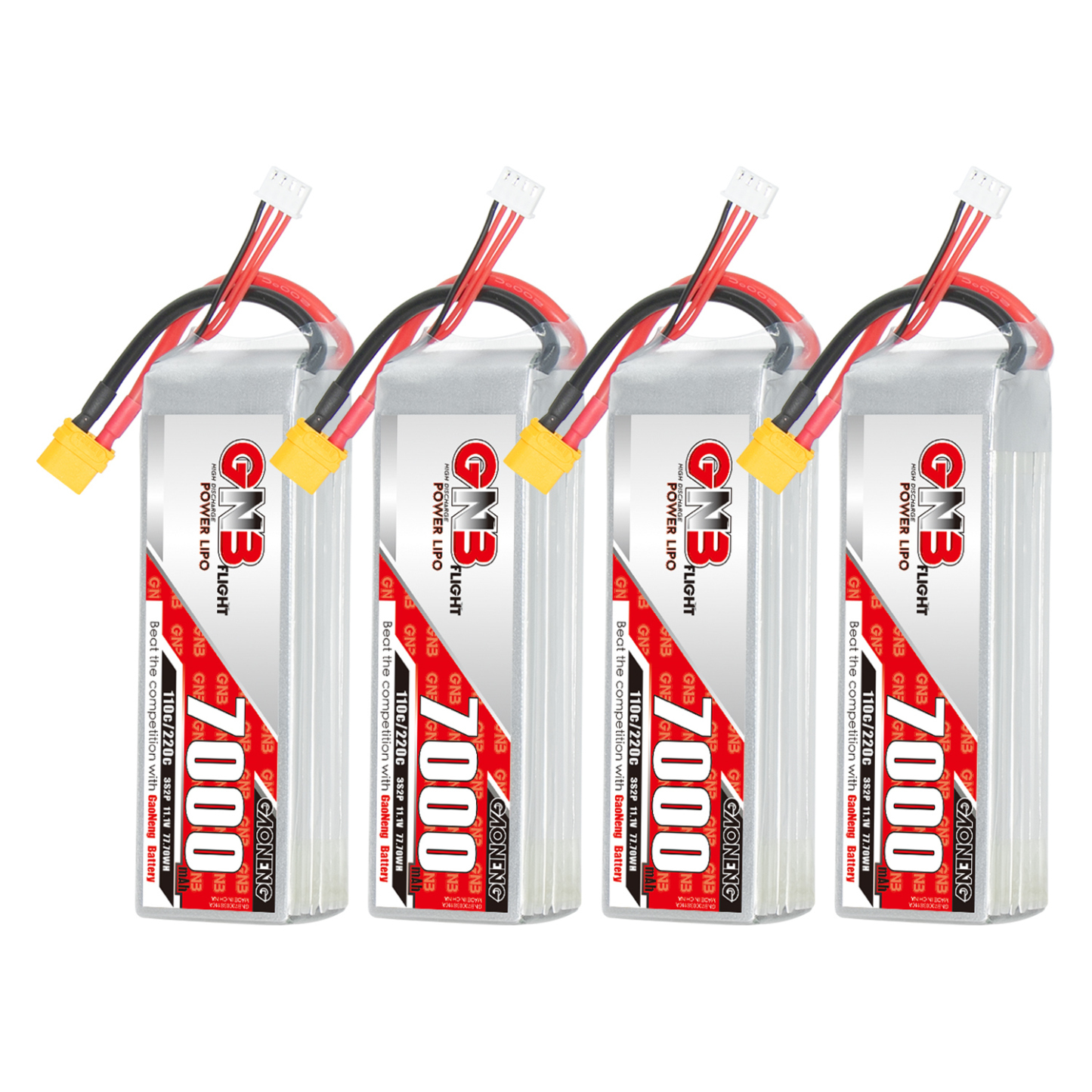 GAONENG GNB 3S 11.1V 7000mAh 110C LiPo Battery XT60