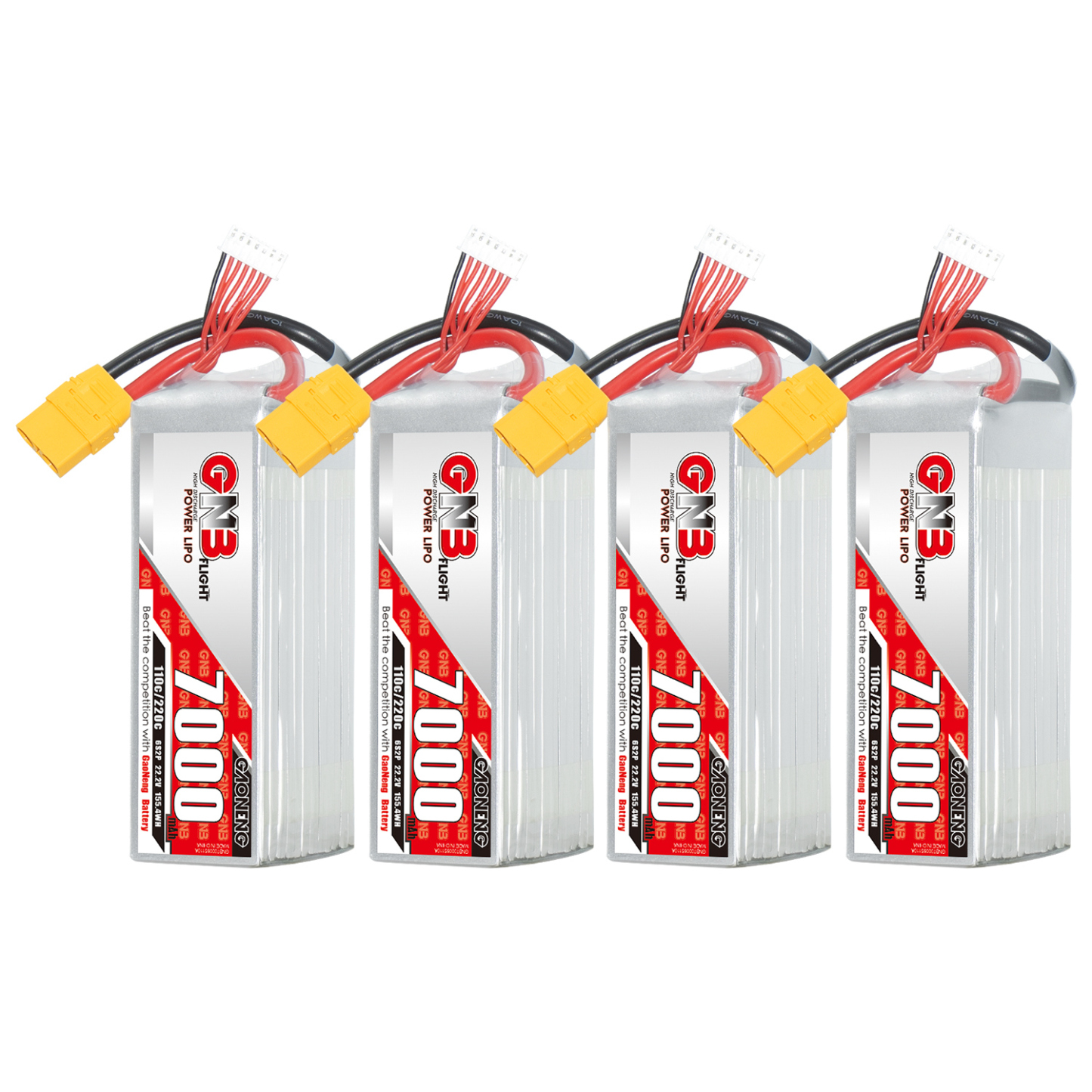 GAONENG GNB 6S 22.2V 7000mAh 110C LiPo Battery XT90