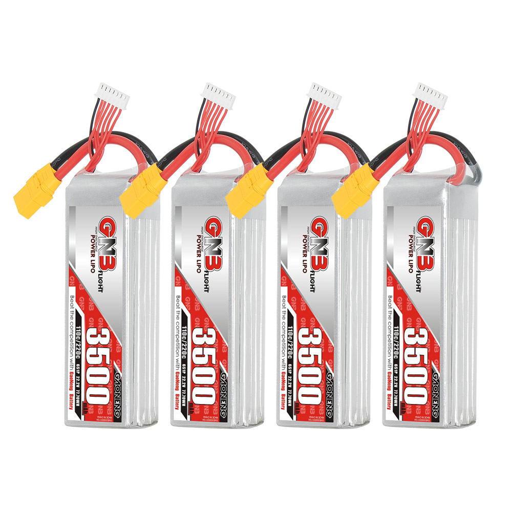 GAONENG GNB 6S 22.2V 3500mAh 110C LiPo Battery XT60