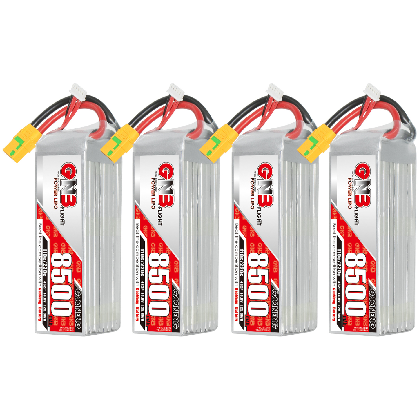 GAONENG GNB 4S 14.8V 8500mAh 110C RC LiPo Battery XT90S Anti Spark