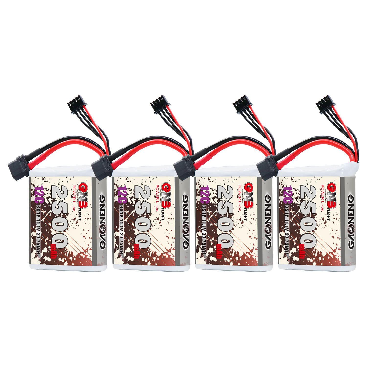 GAONENG GNB 3S 11.1V 3000mAh 10C XT60 Li-ion Battery made with 18650 cells