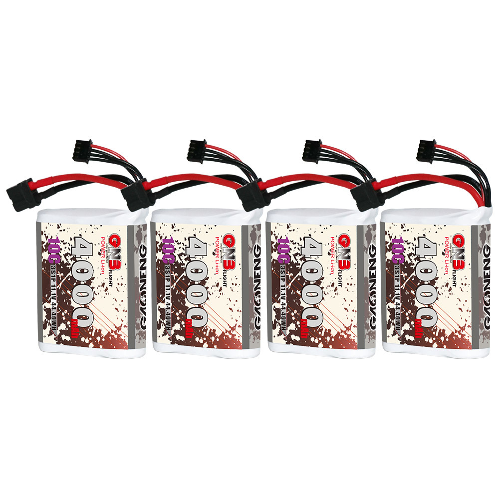 GAONENG GNB 3S 11.1V 4000mAh 10C XT60 Li-ion Battery made with 18650 cells