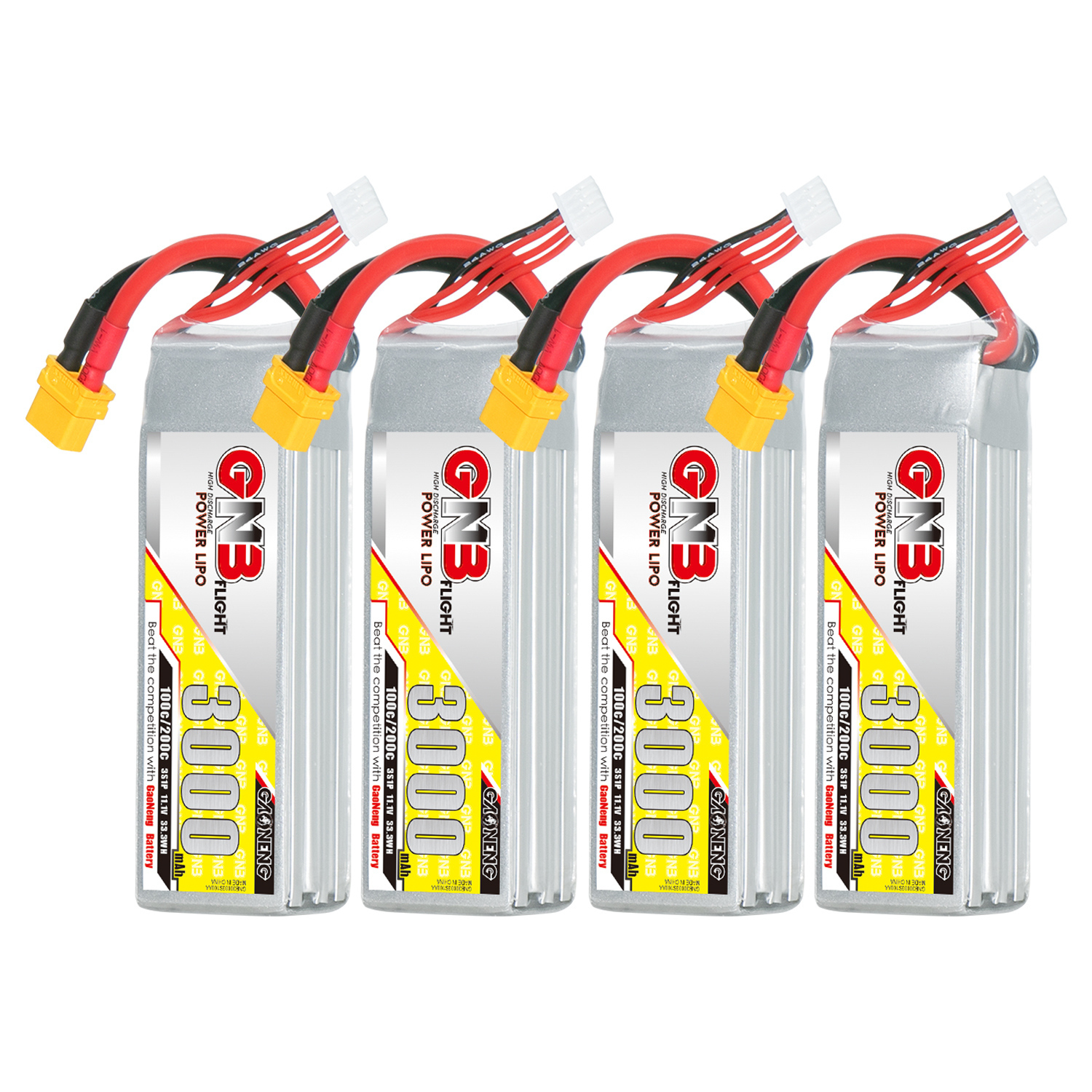 GAONENG GNB 3S 11.1V 3000mAh 100C LiPo Battery XT60