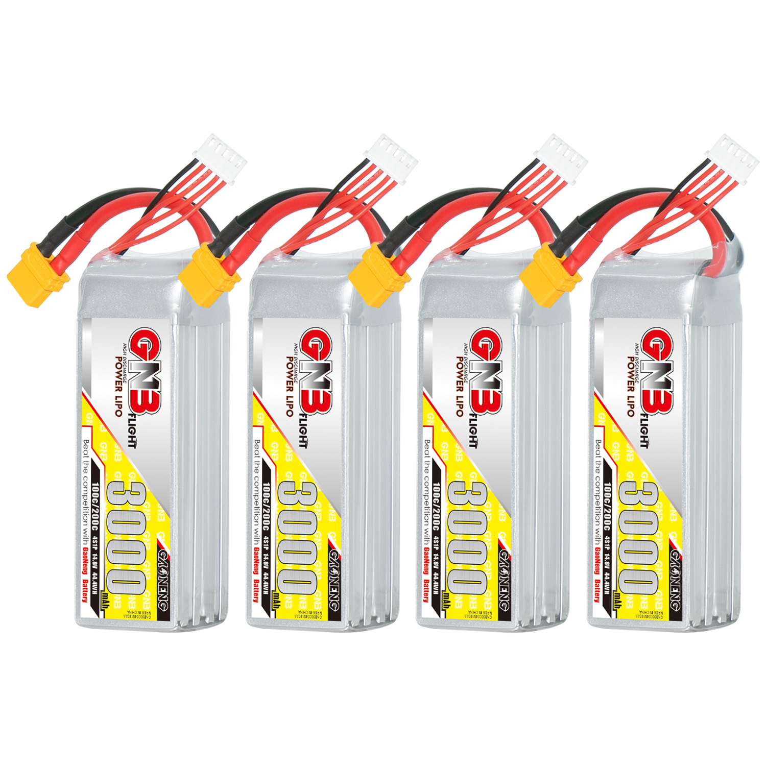 GAONENG GNB 4S 14.8V 3000mAh 100C LiPo Battery XT60
