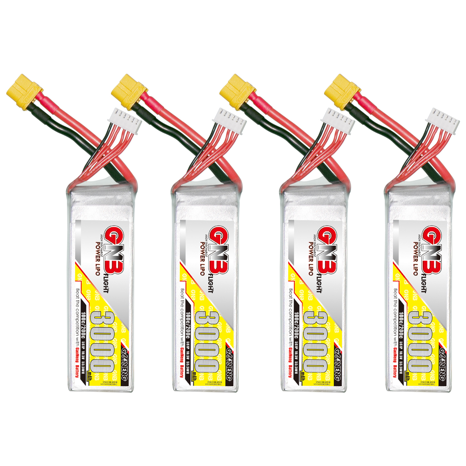 GAONENG GNB 5S 18.5V 3000mAh 100C LiPo Battery XT60