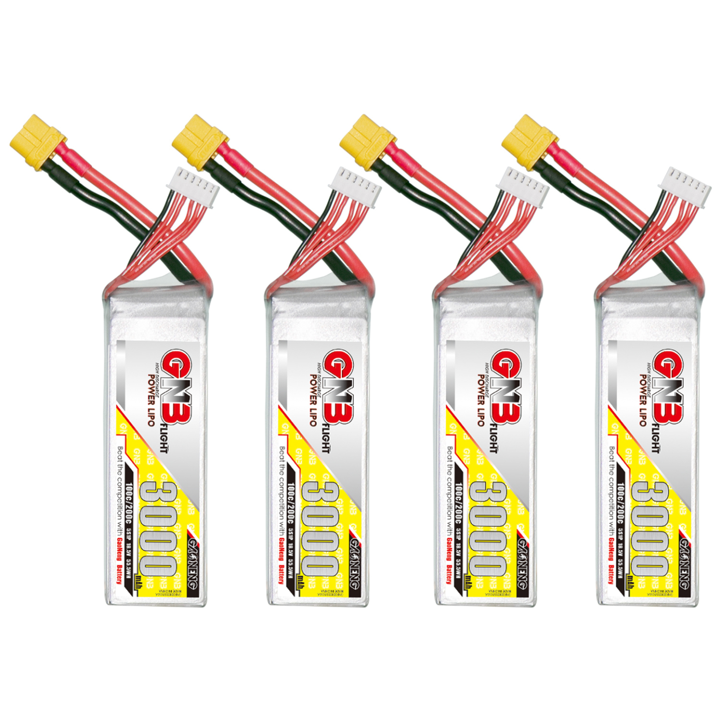 GAONENG GNB 5S 18.5V 3000mAh 100C LiPo Battery XT60