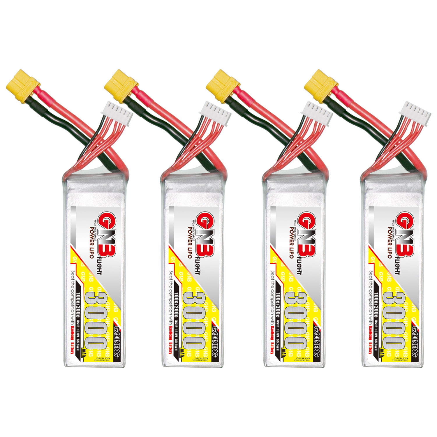 GAONENG GNB 5S 18.5V 3000mAh 100C LiPo Battery XT60