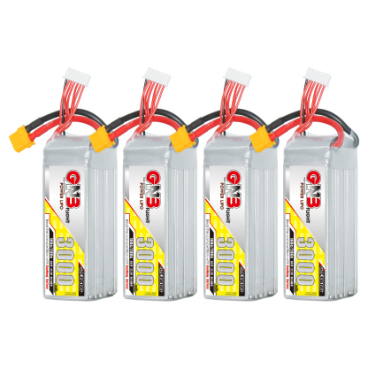 GAONENG GNB 6S 22.2V 3000mAh 100C LiPo Battery XT60