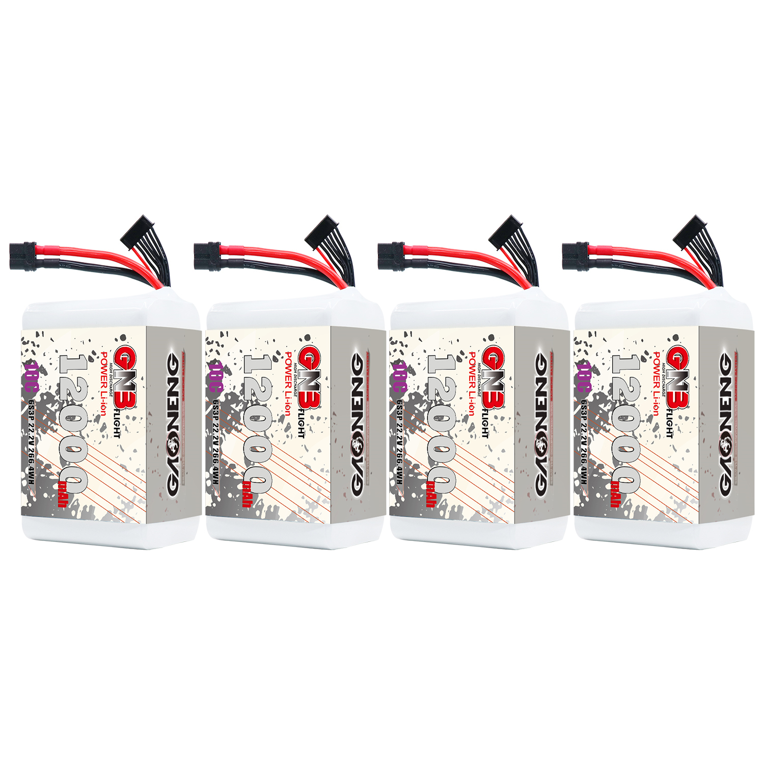 GAONENG GNB 6S 22.2V 12000mah 10C XT60 Li-ion Battery made with Li-ion Lithium Ion 21700