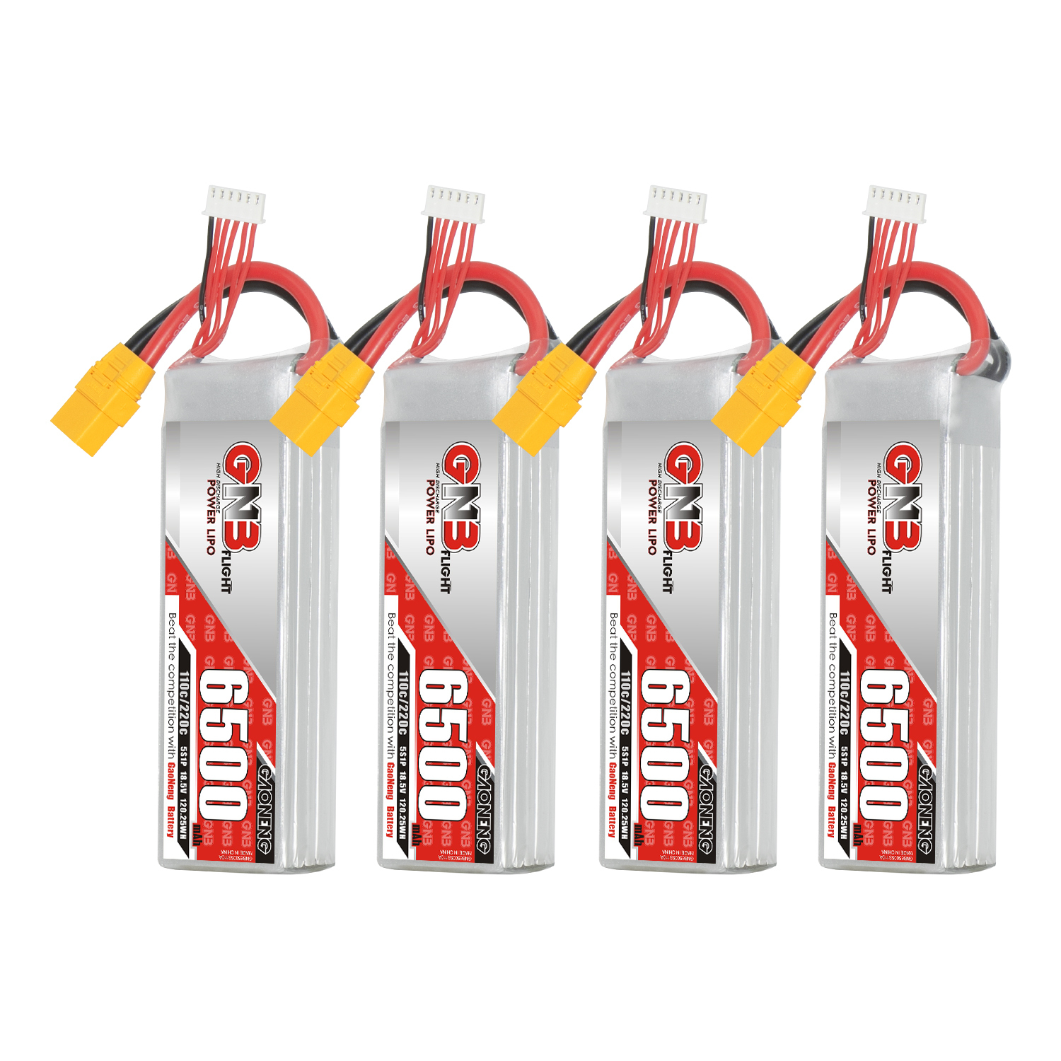 GAONENG GNB 5S 18.5V 6500mAh 110C LiPo Battery XT90