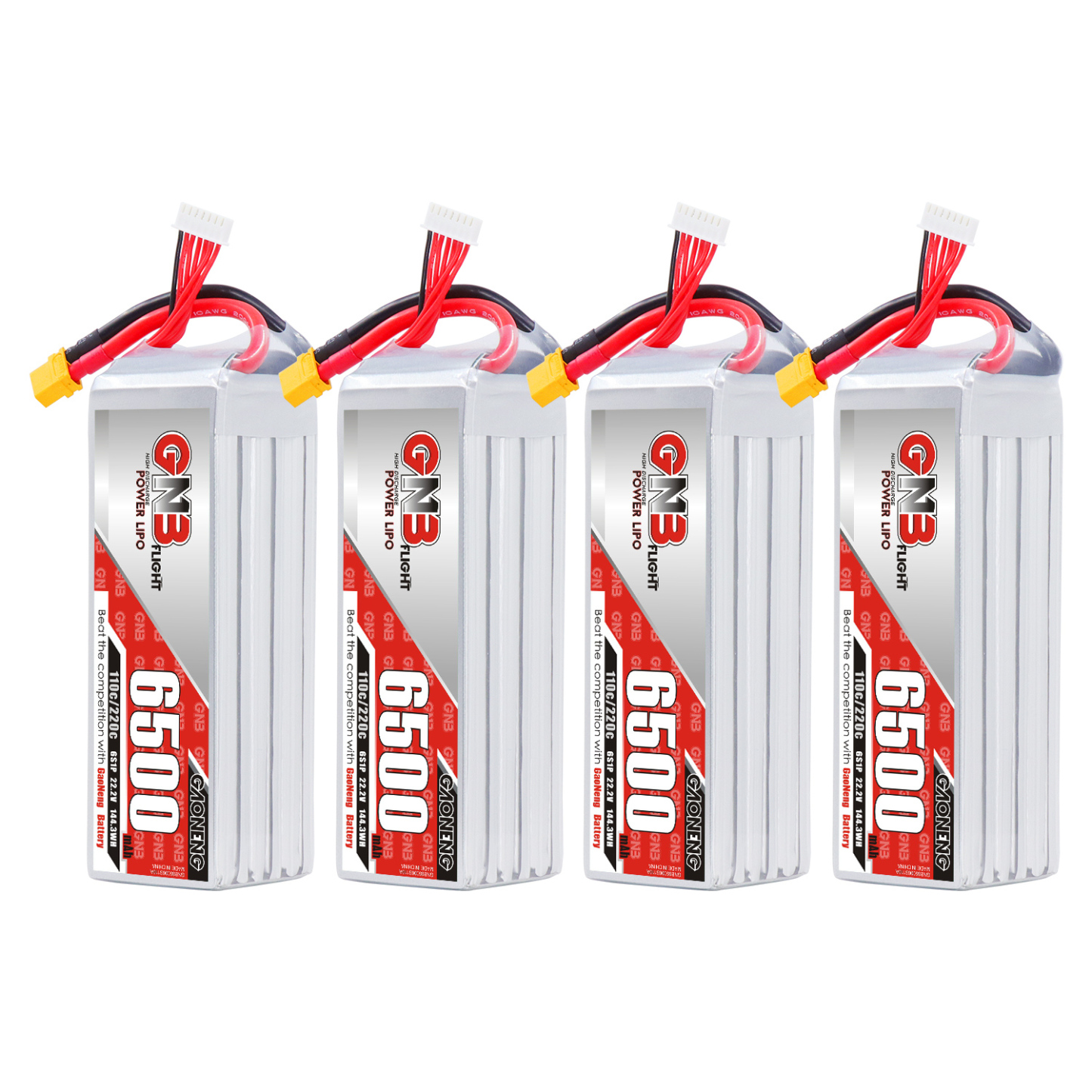 GAONENG GNB 6S 22.2V 6500mAh 110C LiPo Battery XT60