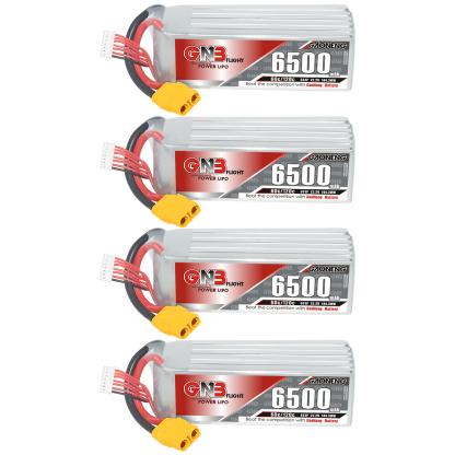 GAONENG GNB 6S 22.2V 6500mAh 60C LiPo Battery XT90