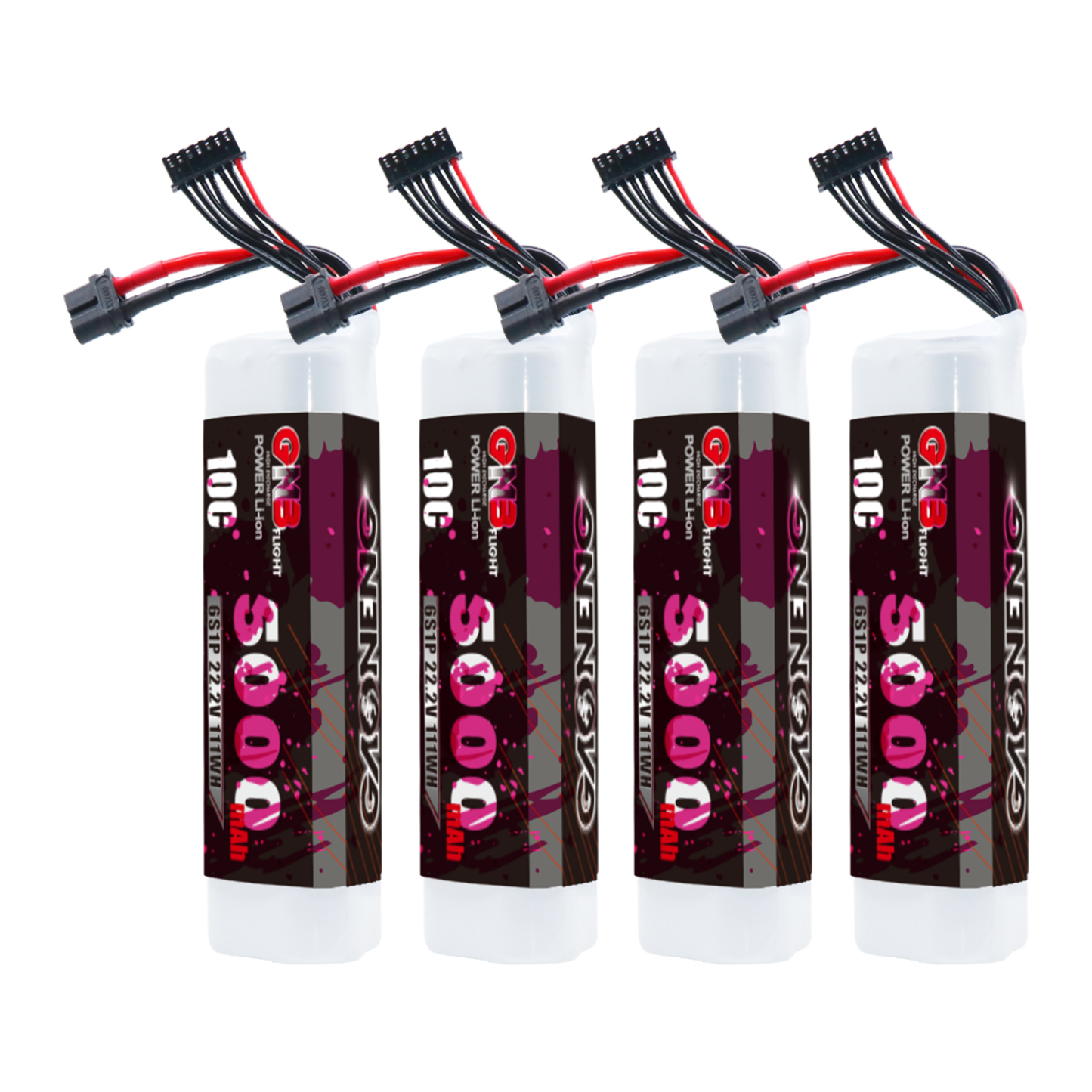 GAONENG GNB 6S 22.2V 5000mAh 10C XT60 Li-ion Battery made with Samsung 21700 50S