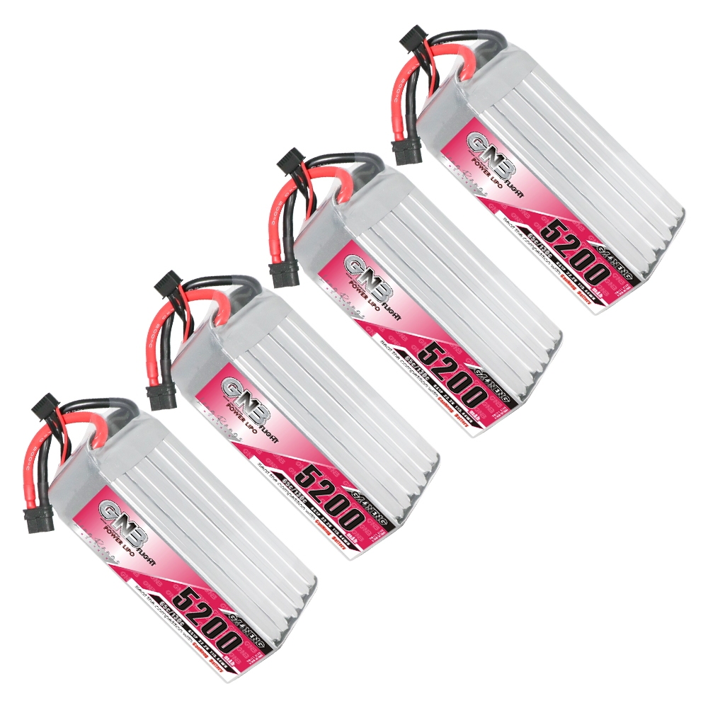 GAONENG GNB 6S 22.2V 5200mAh 65C LiPo Battery XT60