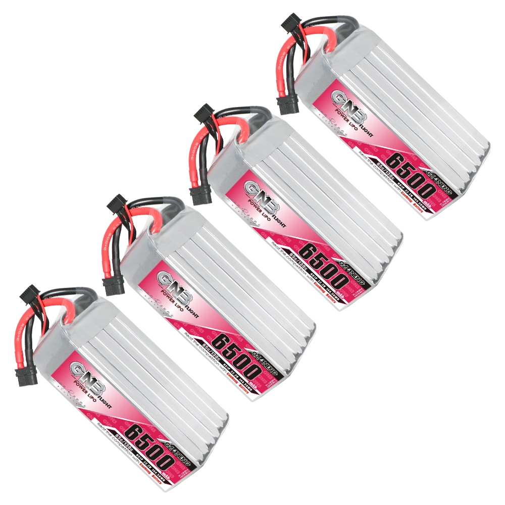 GAONENG GNB 6S 22.2V 6500mAh 65C LiPo Battery XT60