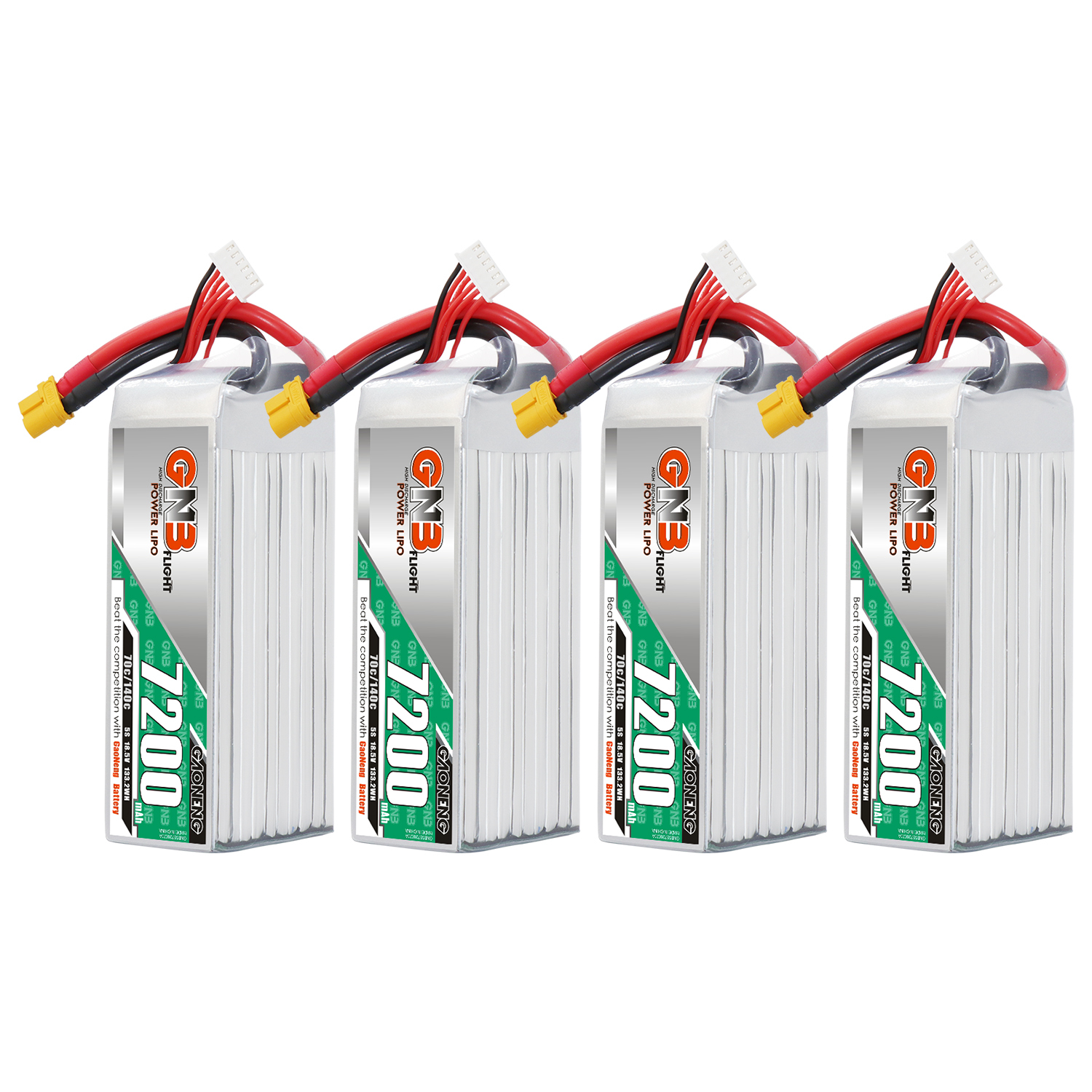 GAONENG GNB 5S 18.5V 7200mAh 70C LiPo Battery XT60