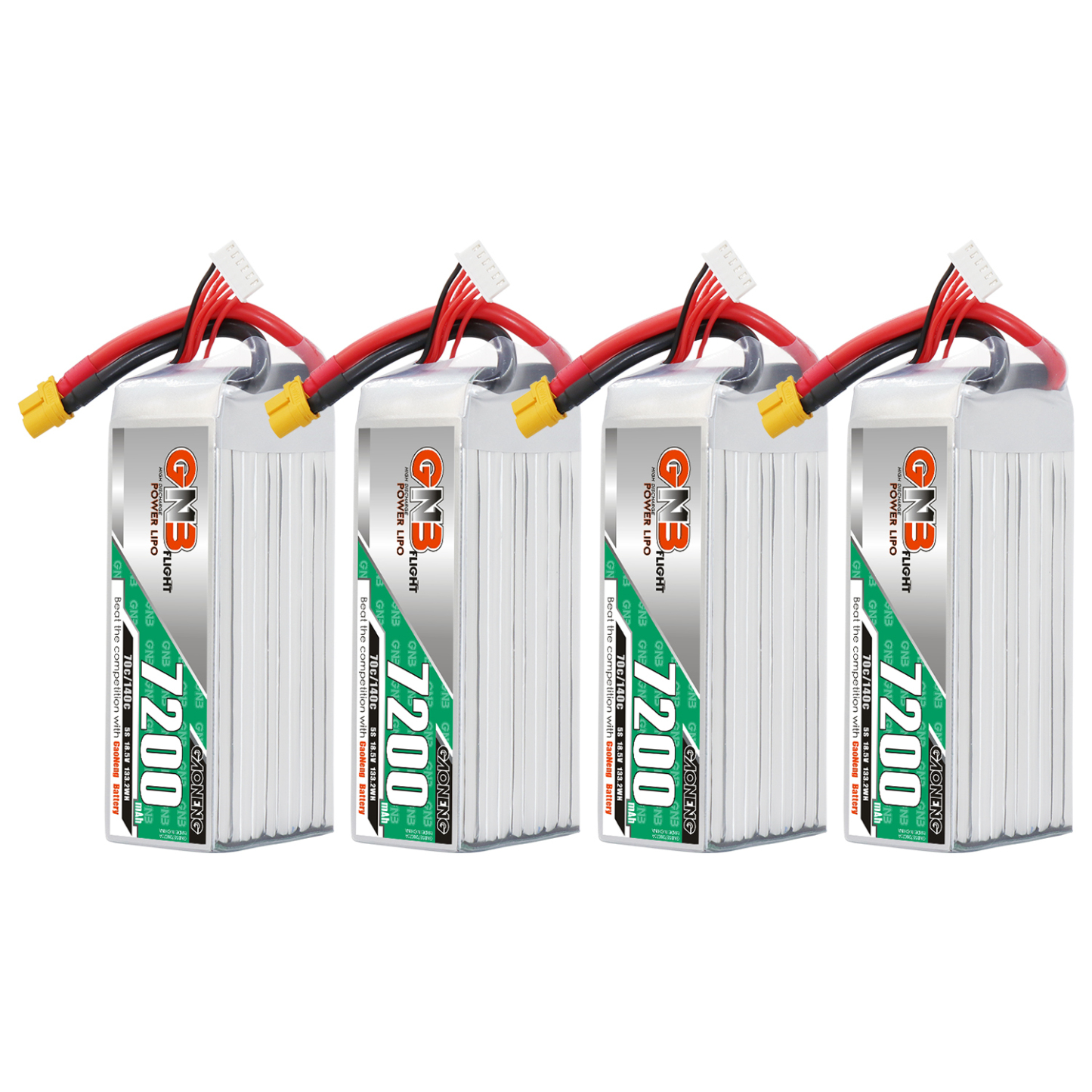 GAONENG GNB 5S 18.5V 7200mAh 70C LiPo Battery XT60