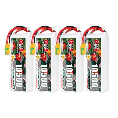 GAONENG GNB 4S 14.8V 10500mah 40C LiPo Battery XT90