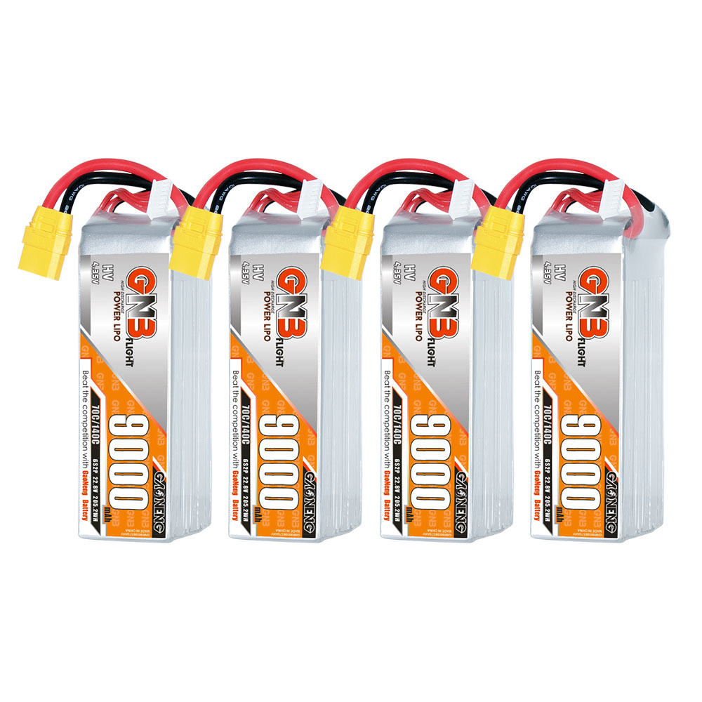 GAONENG GNB 6S 22.8V 9000mAh 70C RC LiPo Battery XT90