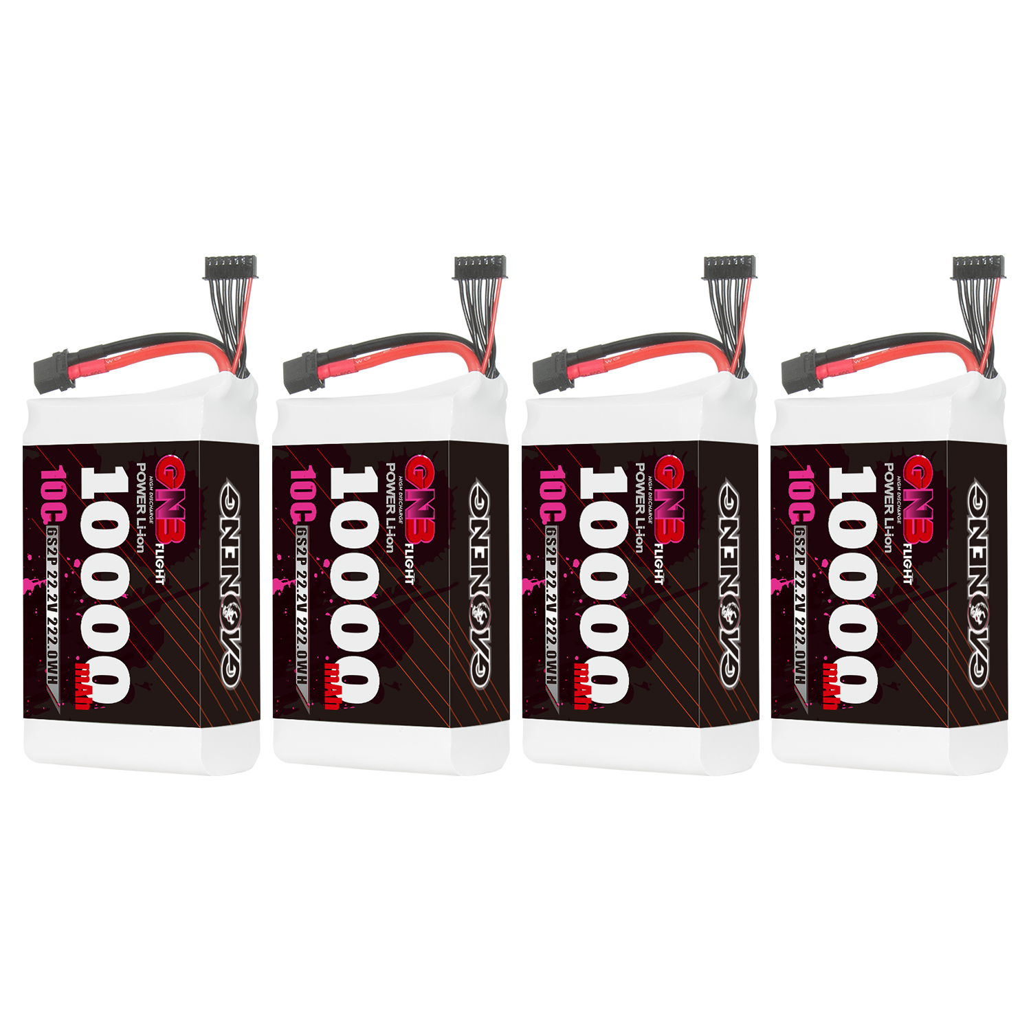 GAONENG GNB 6S 22.2V 10000mAh 10C XT60 Li-ion Battery made with Samsung 21700 50S