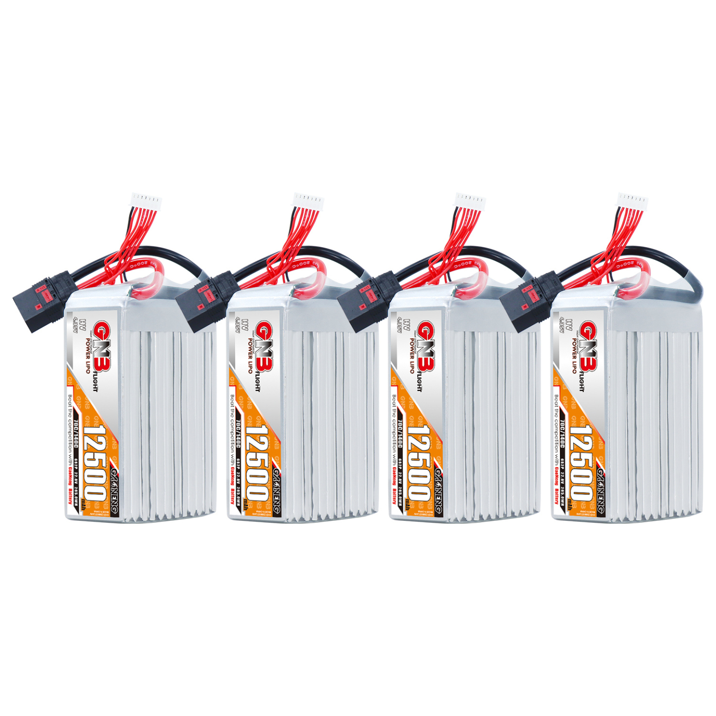 GAONENG GNB 6S2P 22.8V HV 12500mAh 70C RC LiPo Battery QS8