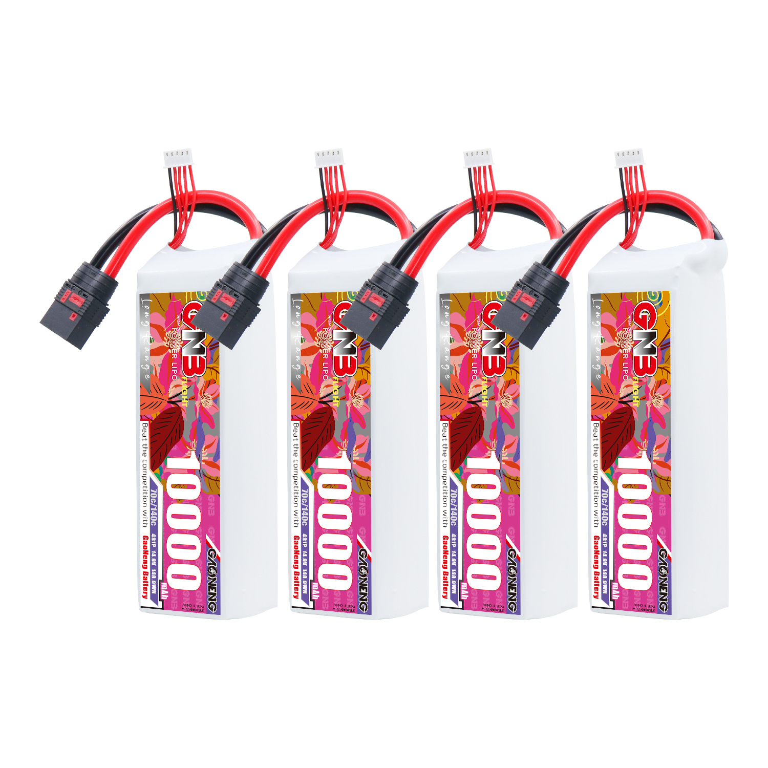GAONENG GNB 4S1P 14.8V 10000mAh 70C RC LiPo Battery QS8