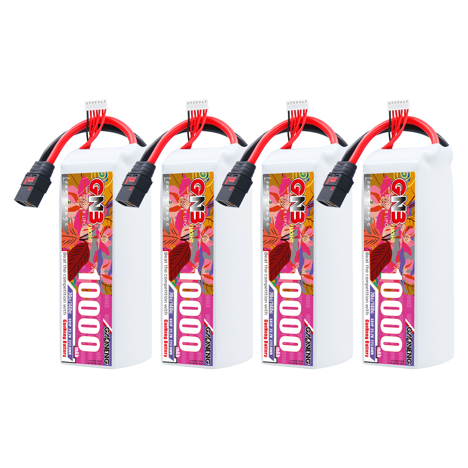 GAONENG GNB 6S1P 22.2V 10000mAh 70C RC LiPo Battery QS8