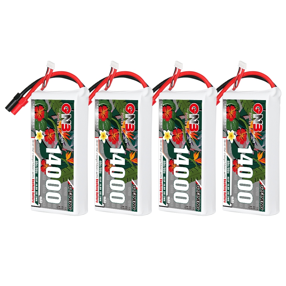 GAONENG GNB 4S1P 14.8V 14000mAh 40C RC LiPo Battery XT150