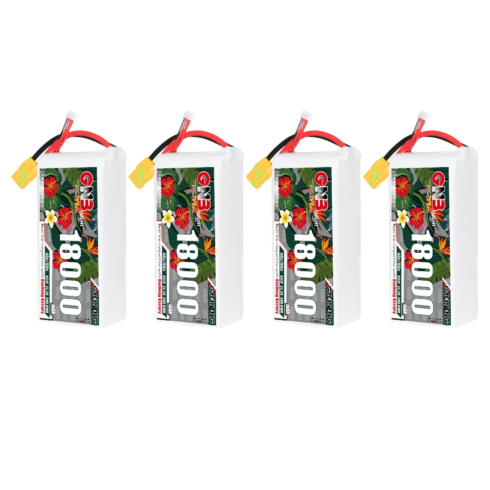 GAONENG GNB 6S1P 22.2V 18000mAh 40C RC LiPo Battery XT90S Anti-Spark