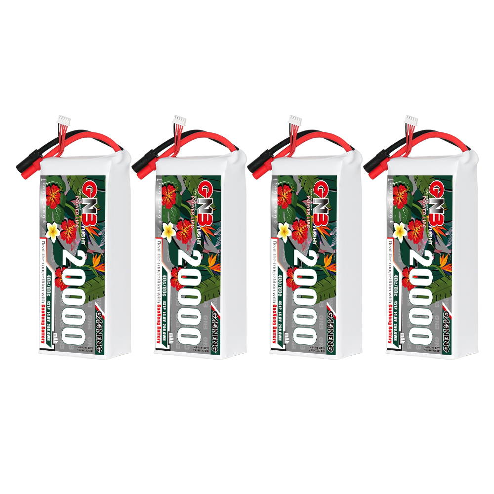 GAONENG GNB 4S1P 14.8V 20000mAh 40C RC LiPo Battery XT150