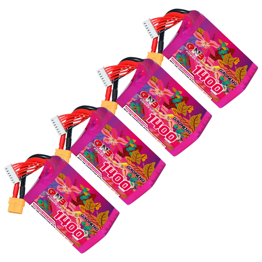 GAONENG GNB 6S 22.2V 1400mAh 160C XT60 LiPo Battery