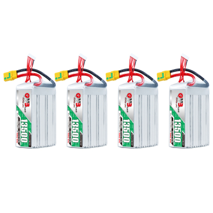 GAONENG GNB 6S 22.2V 13500mah 70g RC LiPo Battery XT90S Anti Spark