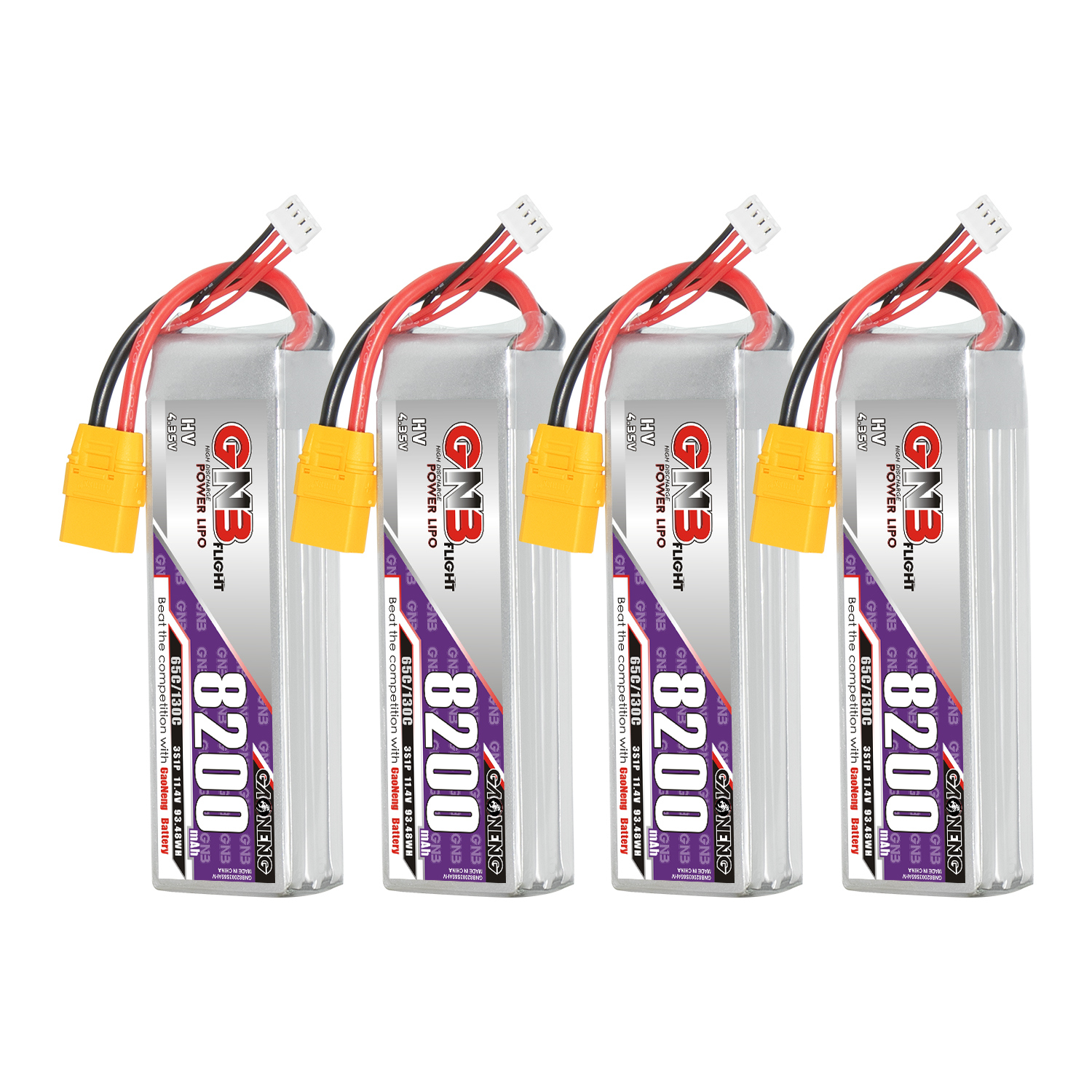 GAONENG GNB HV 3S 11.4V 8200mAh 65C XT90 LiPo Battery