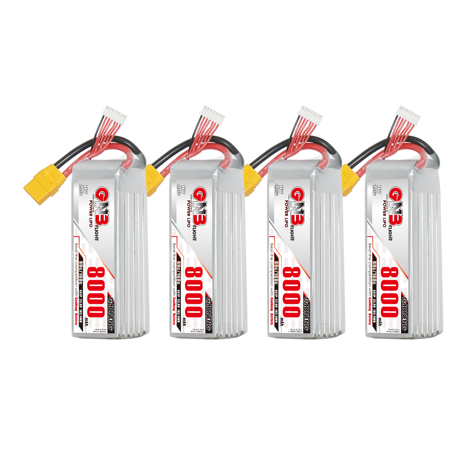 GAONENG GNB HV 6S 22.8V 8000mAh 80C LiPo Battery XT90