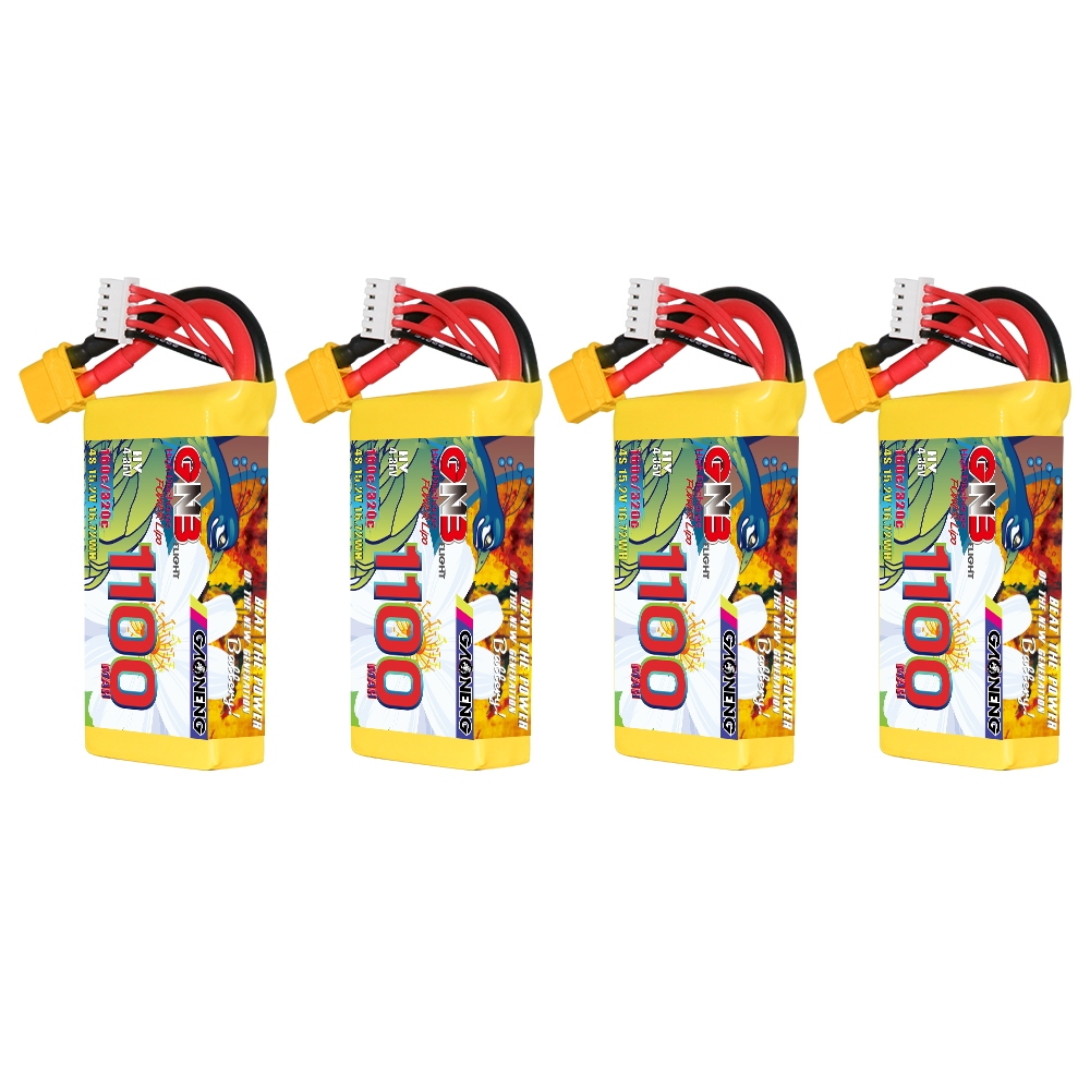 GAONENG GNB LiHV 4S 15.2V 1100mAh 160C XT60 LiPo Battery