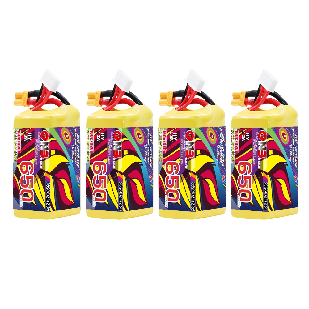 GAONENG GNB LiHV 6S 22.8V 650mAh 160C XT30 LiPo Battery