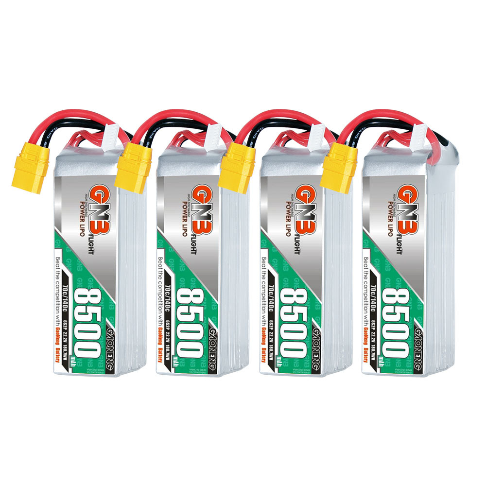 GAONENG GNB 6S 22.2V 8500mAh 70C LiPo Battery XT90