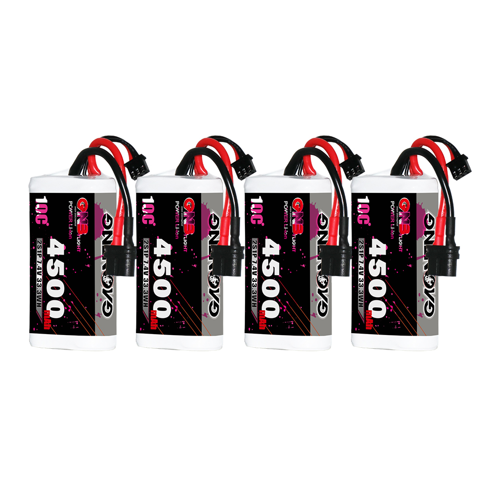 GAONENG GNB 2S 7.4V 4500mah 10C XT60 Li-ion Battery made with Molicel 21700 P45B