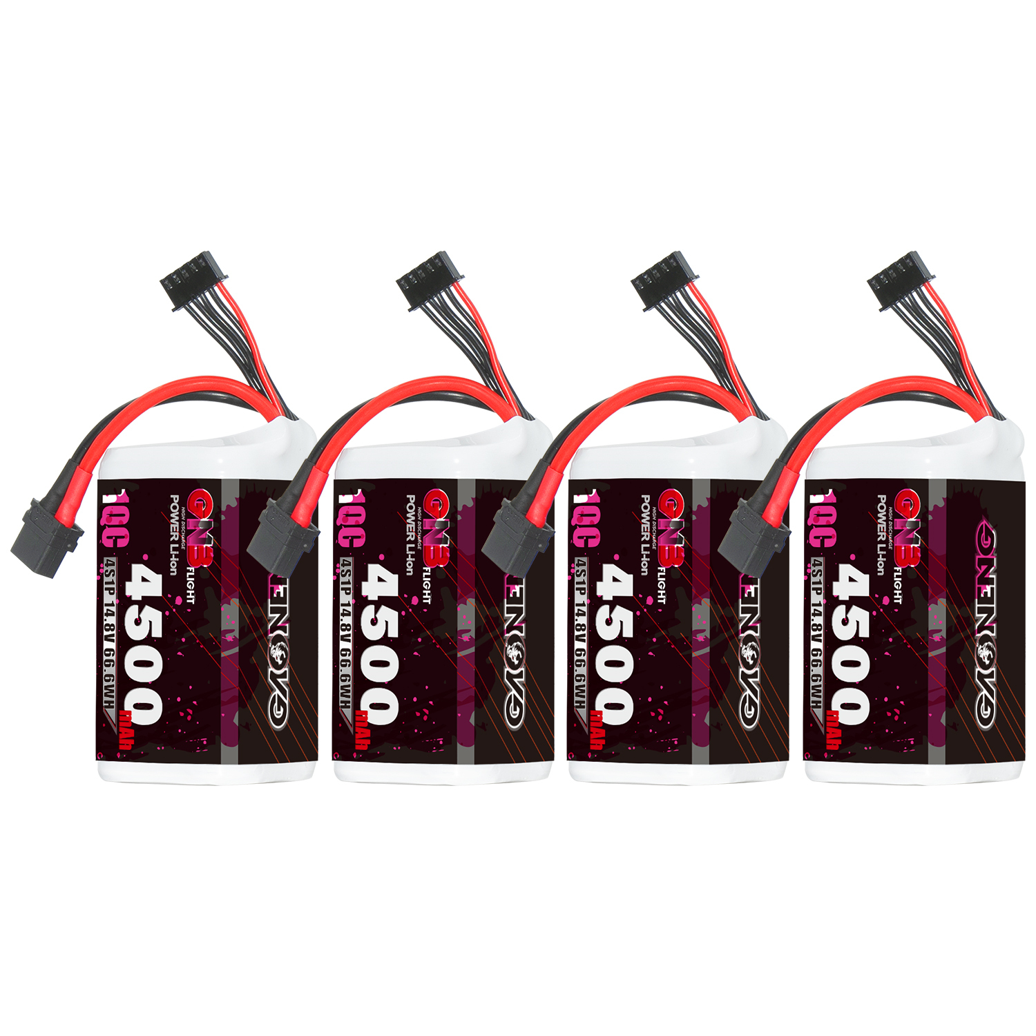 GAONENG GNB 4S 14.8V 4500mah 10C XT60 Li-ion Battery made with Molicel 21700 P45B